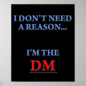 Poster Je suis le DM (Devant)