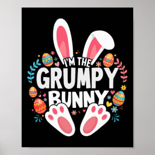 Poster Je suis le lapin grincheux qui correspond à la fam