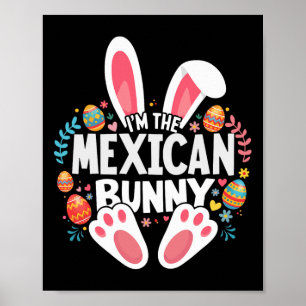 Poster Je suis Le Lapin Mexicain Qui Correspond À La Fami