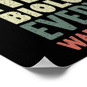 Poster Je suis le micro-biologiste fou que tout le monde (Coin)