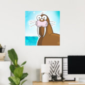 Poster je suis le Morse (Bureau à domicile)