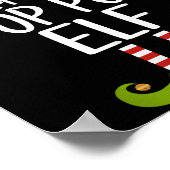 Poster Je suis Le P P Elf Chemise Correspondant Famille d (Coin)