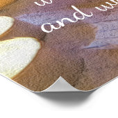 Poster "Je suis le pain de la vie" (Coin)