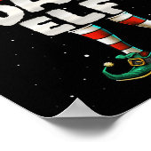 Poster Je suis le papa Elf Family Matching Group Noël (Coin)