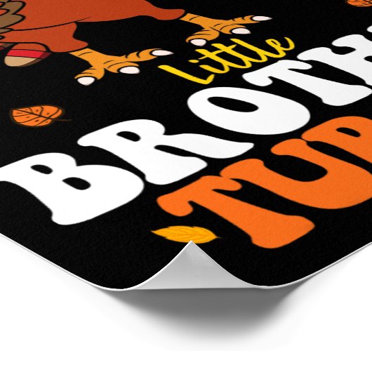 Poster Je suis Le Petit Frère Turquie Funny Frère Merci (Coin)