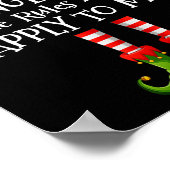 Poster Je suis le plus jeune elfe règles ne s'appliquent (Coin)