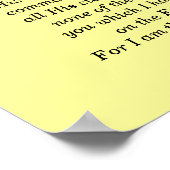 Poster Je suis le Seigneur qui vous guérit (Coin)