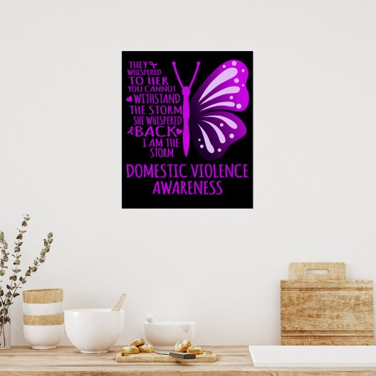 Poster Je Suis Le Soutien À La Tempête Pour La Sensibilis (Cuisine)