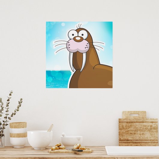 Poster Je SUIS le Walrus (Cuisine)