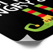 Poster Je suis l'Elfe en colère qui correspond à la Chemi (Coin)