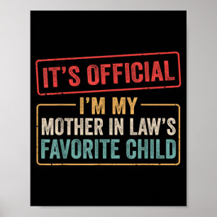 Poster Je suis l'enfant préféré de ma belle-mère Drôle de