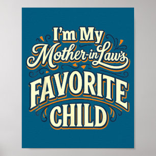 Poster Je suis l'enfant préféré de ma belle-mère, un pare