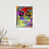 Poster Je Suis Moi Heureux (Cuisine)