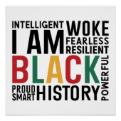 Poster Je suis Noir (Devant)