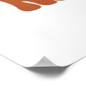 Poster Je suis noir histoire mots de motivation (Coin)