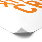 Poster Je suis plus fort que l'affiche du SPRC (Coin)