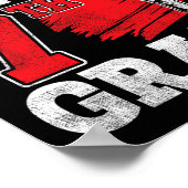 Poster Je suis prêt à aller à l'école en karaté de 7e ann (Coin)