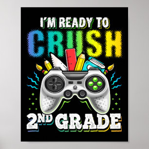 Poster Je suis prêt à écraser 2e année Ck à l'école Vidéo