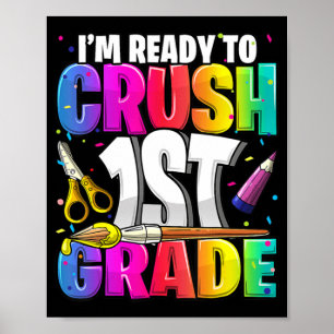 Poster Je suis prêt à écraser la 1ère année de retour à l