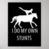 Poster Je Suis Propre Stunts Vaulting Horseriing (Devant)
