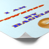 Poster Je suis propulsé par des Bagels (Coin)