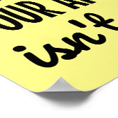 Poster Je suis qui je suis (Coin)