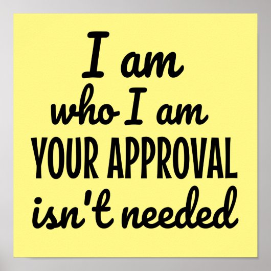 Poster Je suis qui je suis (Devant)