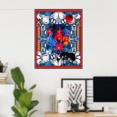 Poster Je Suis Recherché D'Être Un Homme Spatial (Bureau à domicile)