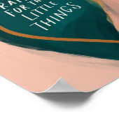 Poster Je suis reconnaissant pour les petites choses - ci (Coin)