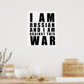 Poster Je suis russe (Cuisine)