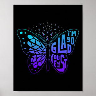 Poster Je suis si heureux que vous existiez avant le suic