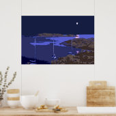 Poster Je suis sur un bateau (Cuisine)