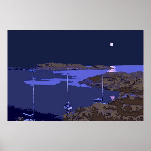 Poster Je suis sur un bateau (Devant)