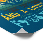 Poster Je suis surtout l'amour de la paix et la lumière e (Coin)