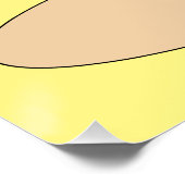 Poster Je suis Sveety, Unique Comic, Drôle Cartoon Visage (Coin)