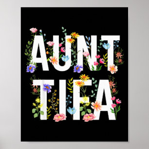Poster Je suis T-shirt Tante Tifa Tante Tifa drôle Tante