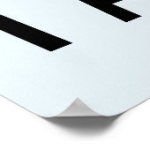 Poster Je suis Texte (Coin)