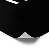 Poster Je suis toujours Écrire amusant crayon pun Dark BG (Coin)