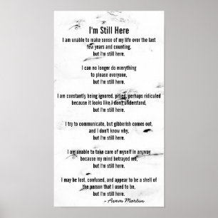 Poster Je suis toujours là