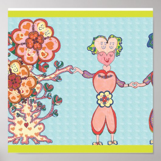 Poster Je suis tout sourire pour vous ! (TM) (Devant)