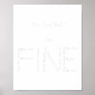 Poster Je suis très drôle Santé Prévention Suicide Sensib
