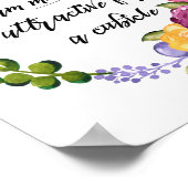 Poster Je suis trop attirant pour Cubicle Funny Office De (Coin)