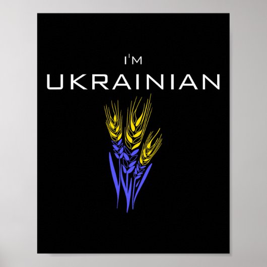 Poster Je suis ukrainien  (Devant)