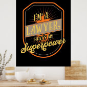 Poster Je Suis Un Avocat (Cuisine)