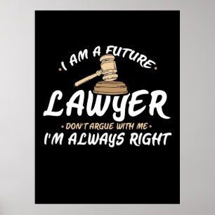 Poster Je Suis Un Avocat Du Futur