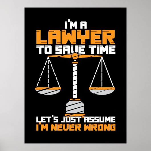Poster Je Suis Un Avocat Pour Gagner Du Temps (Devant)