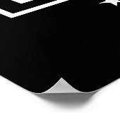 Poster Je Suis Un Béni Papa | Cadeau Père (Coin)