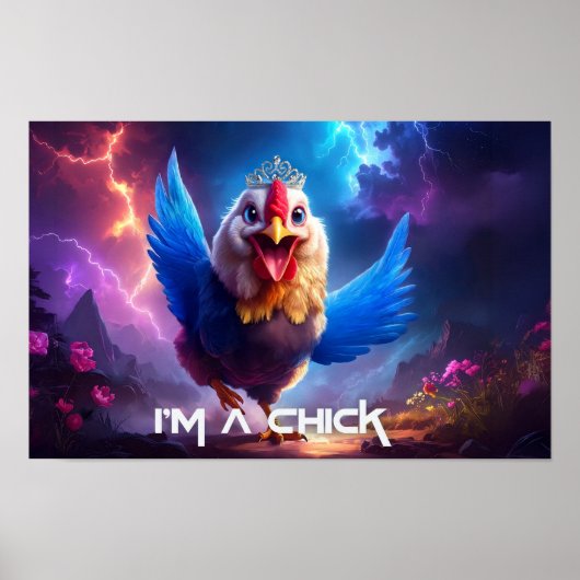 POSTER JE SUIS UN CHICK (Devant)
