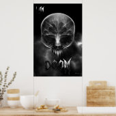Poster Je Suis Un Crâne Fractal De Doom (Cuisine)