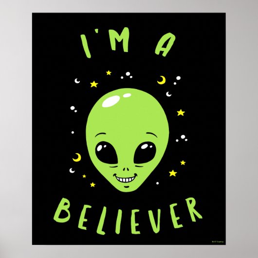 Poster Je suis un croyant (Devant)